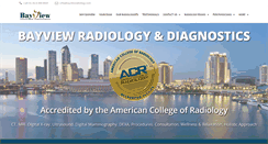 Desktop Screenshot of bayviewradiology.com